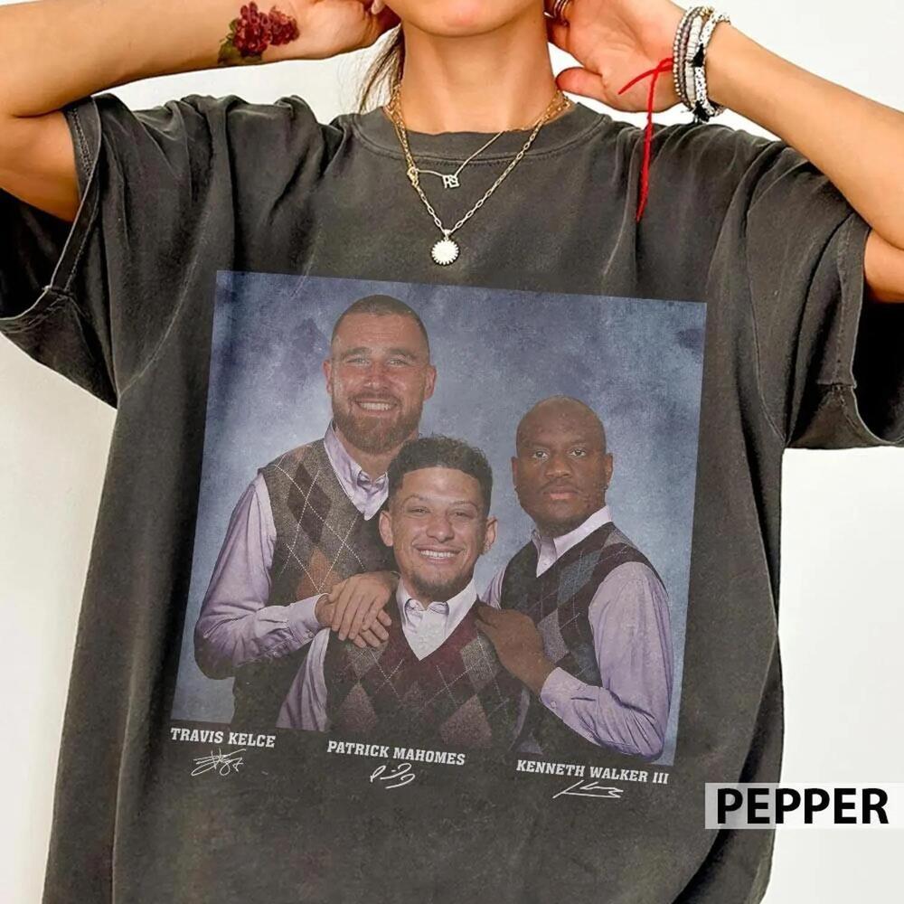 Travis Mahomes Kenneth Walker Step Bros Funny Football Shirt